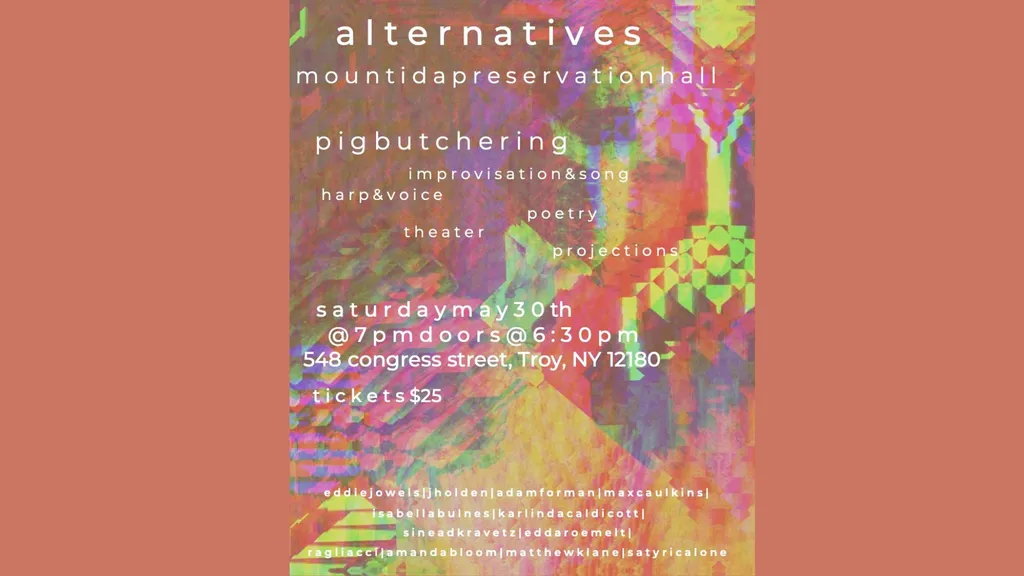 (20+) Alternatives - multi-disciplinary showcase