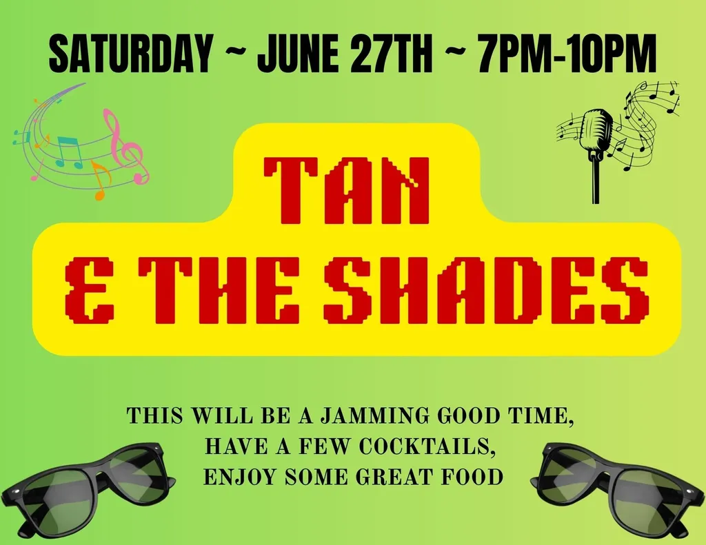 Tan & The Shades Live at Seven Bistro