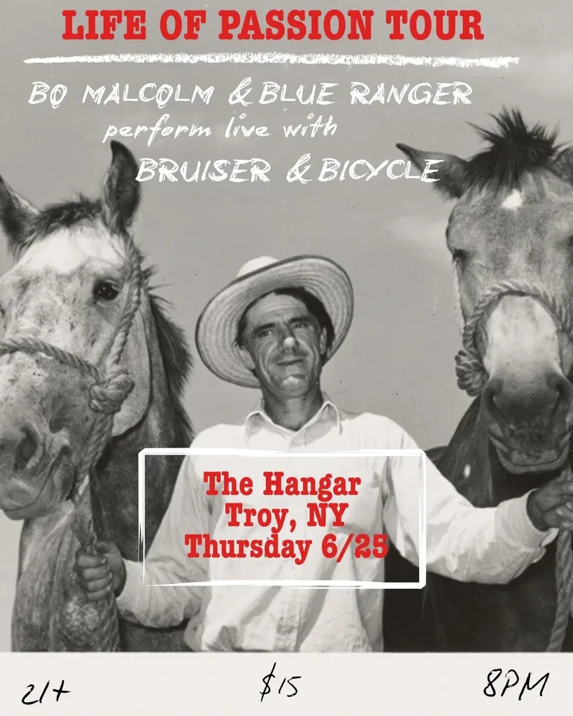 Bo Malcolm & Blue Ranger with Bruiser & Bicycle