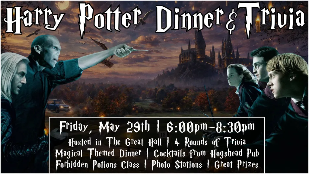 Harry Potter Trivia in our Great Hall