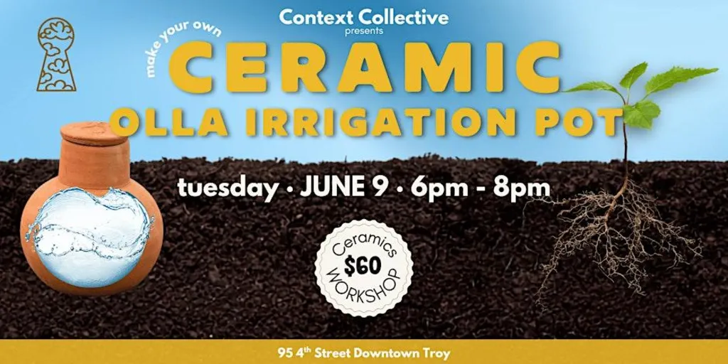 MYO: Ceramic Olla Irrigation Pot
