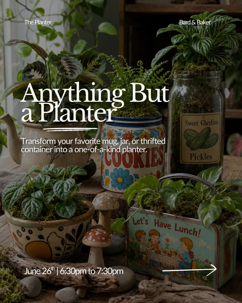 Anything But A Planter Workshop