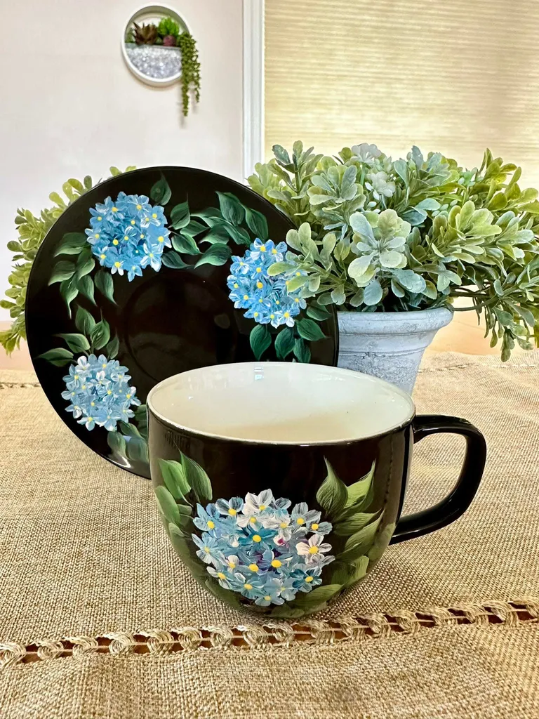 Hydrangea Tea Set Class