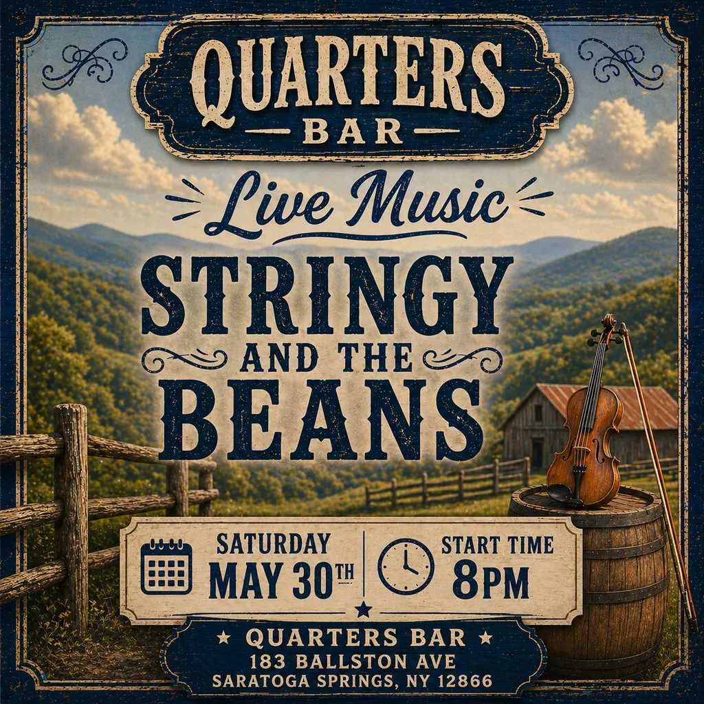 Stringy and The Beans live at Quarters!