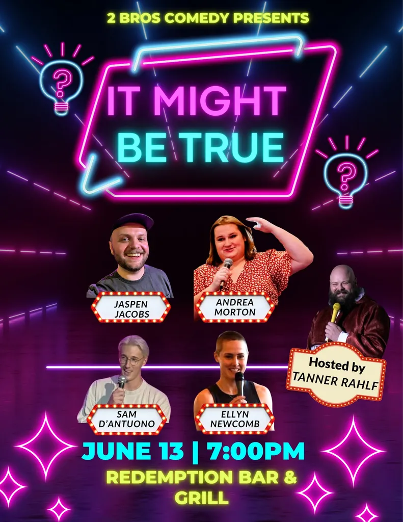 2 Bros Comedy show