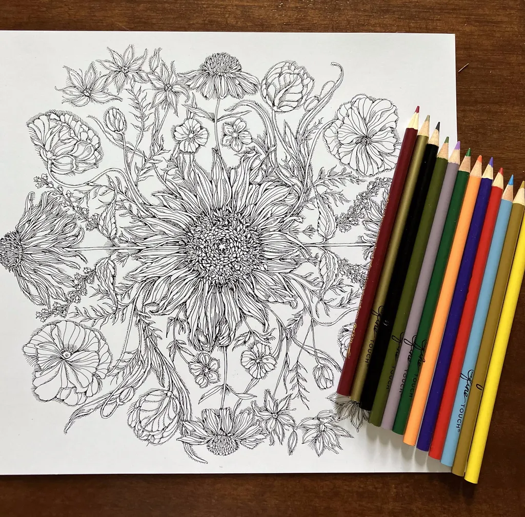Mindful Coloring Contemplative Community Event