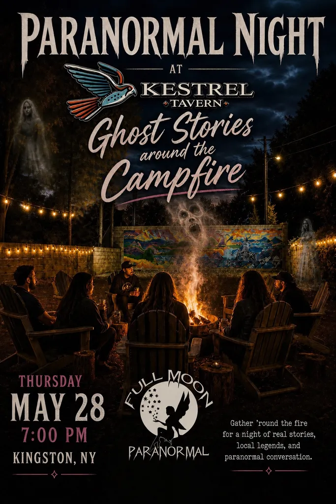 Paranormal Night at Kestrel Tavern: Ghost Stories Around the Campfire
