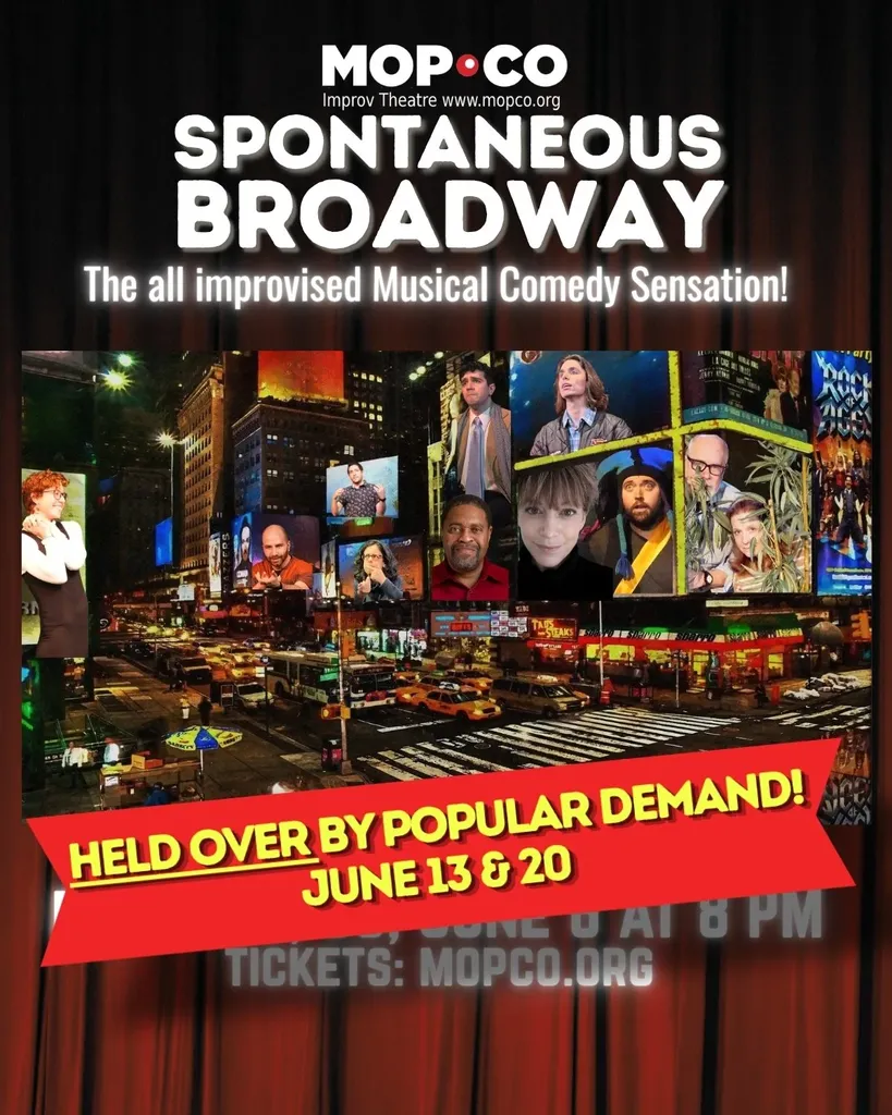 Spontaneous Broadway - 6/13/26 — The Mopco Improv Theatre