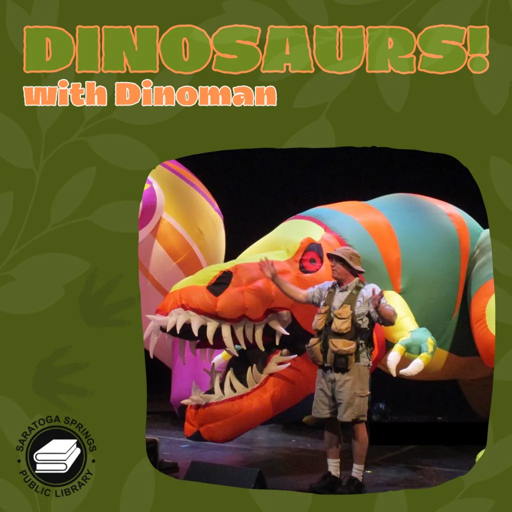 Dinosaurs! with Dinoman In-Person