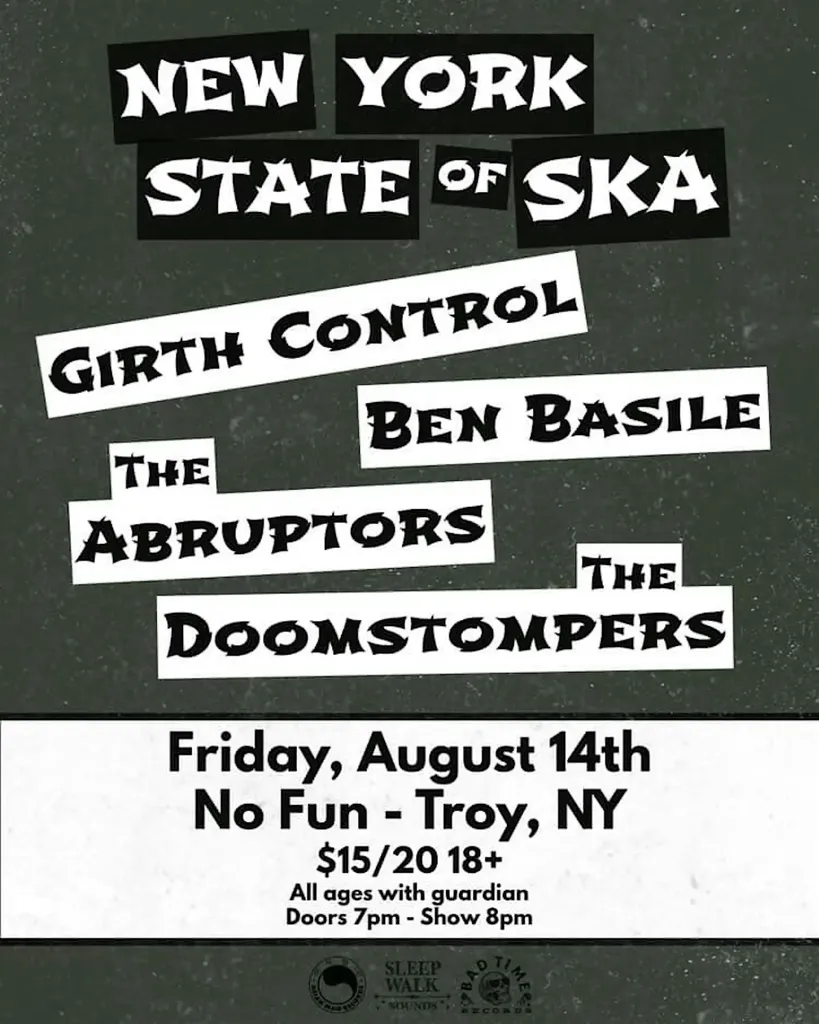 Girth Control / Ben Basile / The Abruptors / The Doomstompers