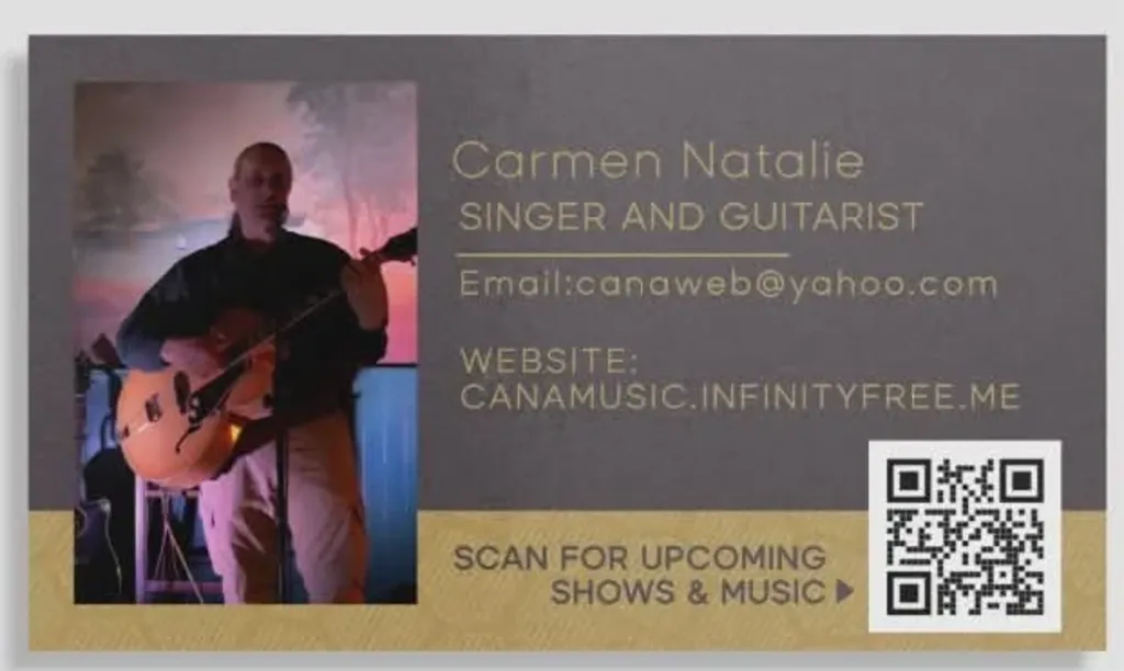 THURSDAY LIVE with CARMEN NATALIE