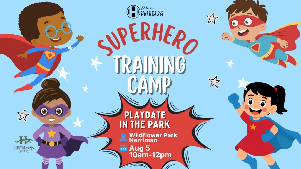 Playdate in the Park: Superhero Training Camp