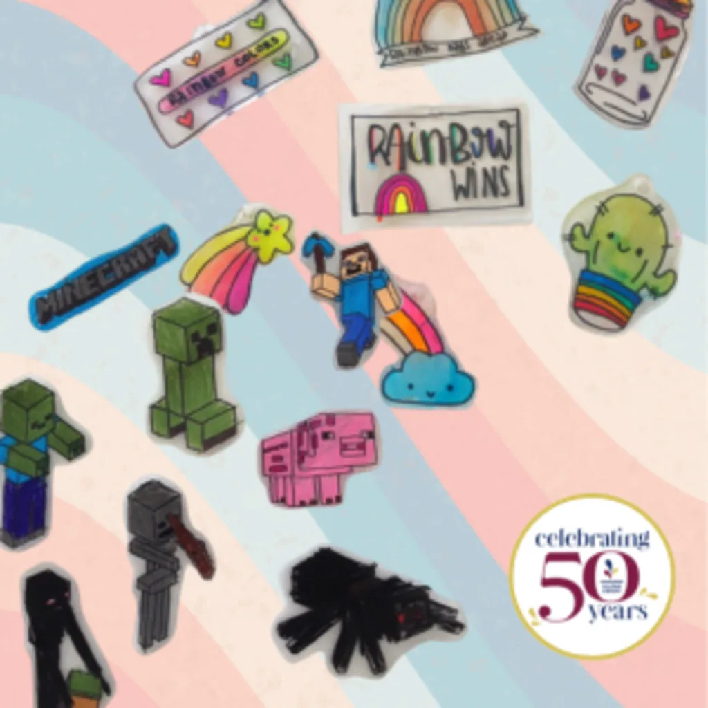 Teen Retro Craft: Shrinky Dinks