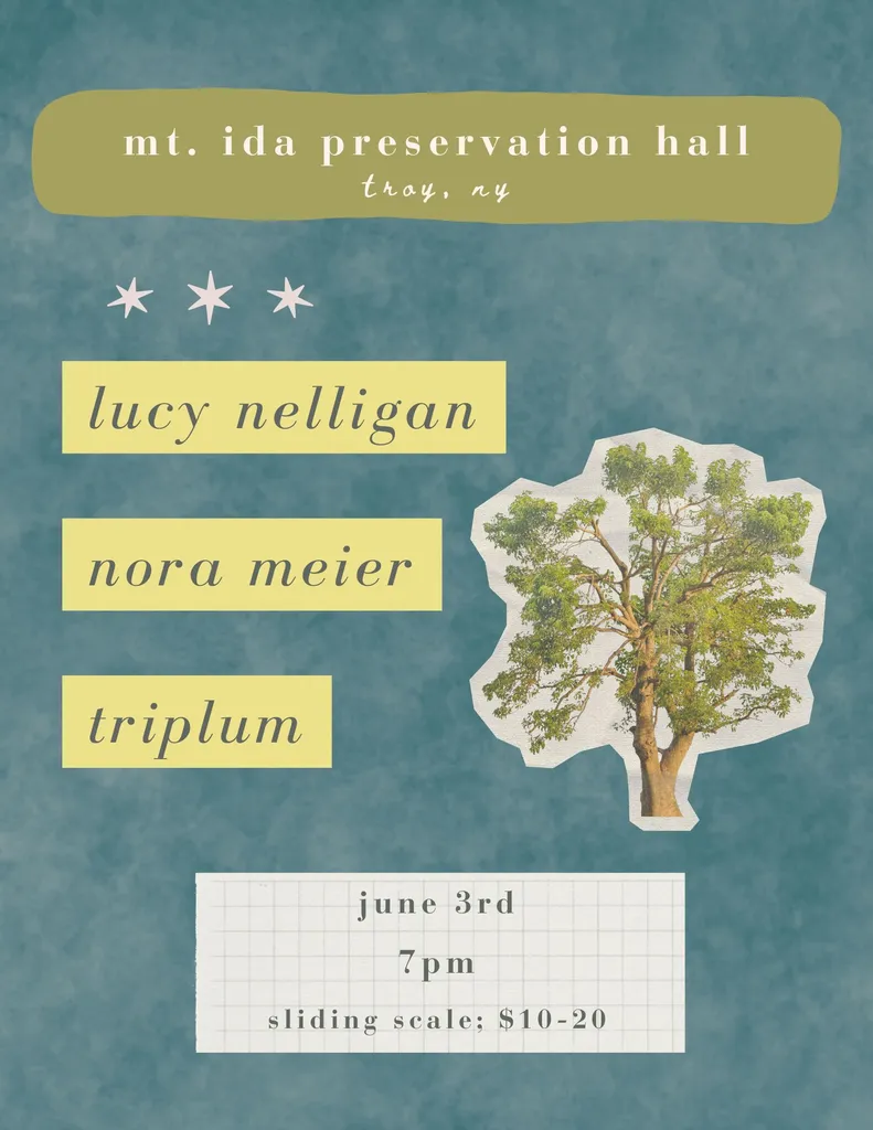 Lucy Nelligan, Nora Meier & Triplum at Mt. Ida Preservation Hall