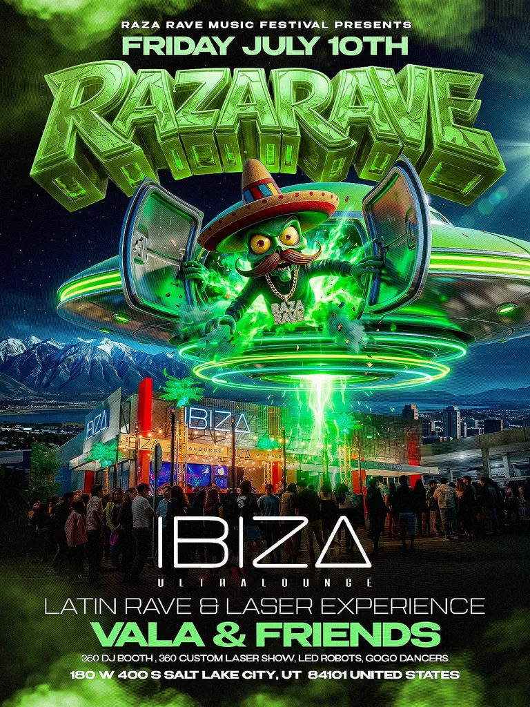 Raza Rave - SLC, Utah