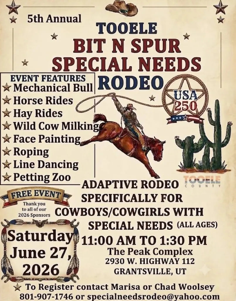 Tooele Bit N Spur Special Needs Rodeo