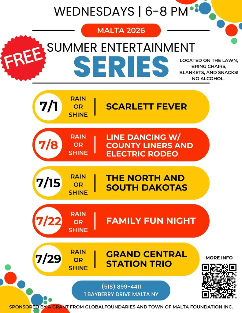 Malta Summer Entertainment Series: Line Dancing w/ County Liners and Electric Rodeo
