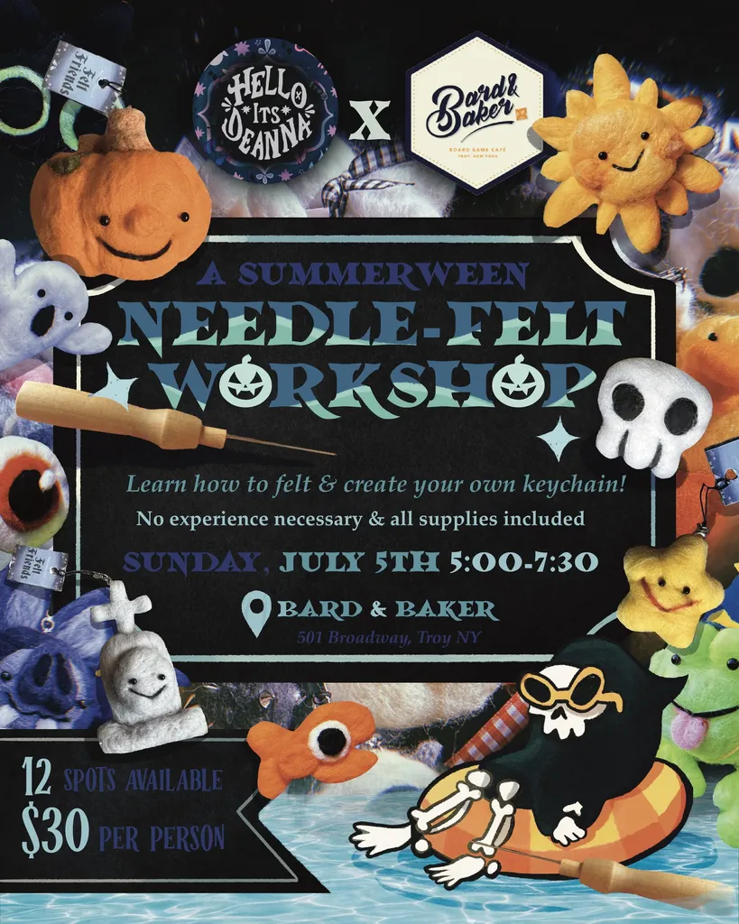 Summerween Needlefelt Workshop