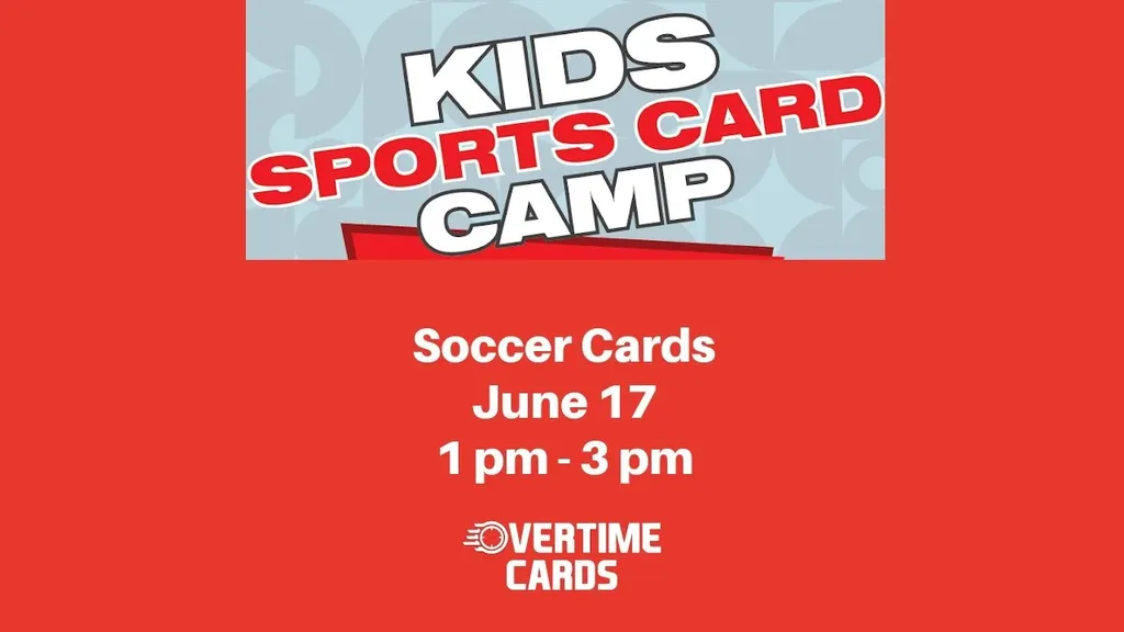 Kids Soccer Cards Day Camp