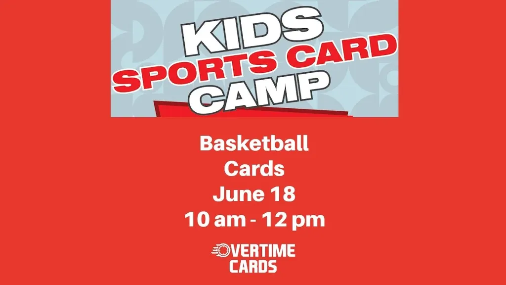 Kids Basketball Cards Day Camp