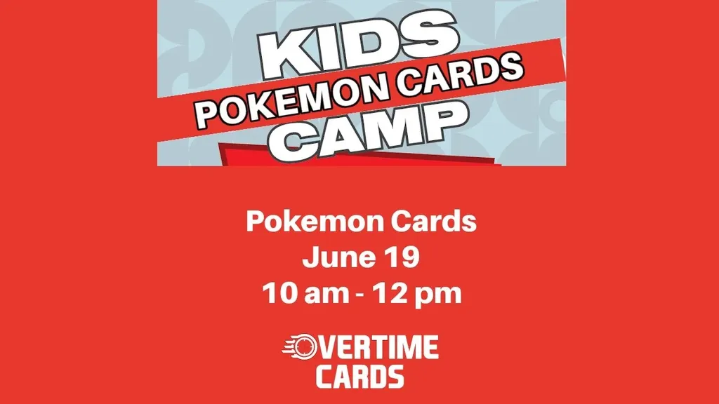 Kids Pokemon Cards Day Camp