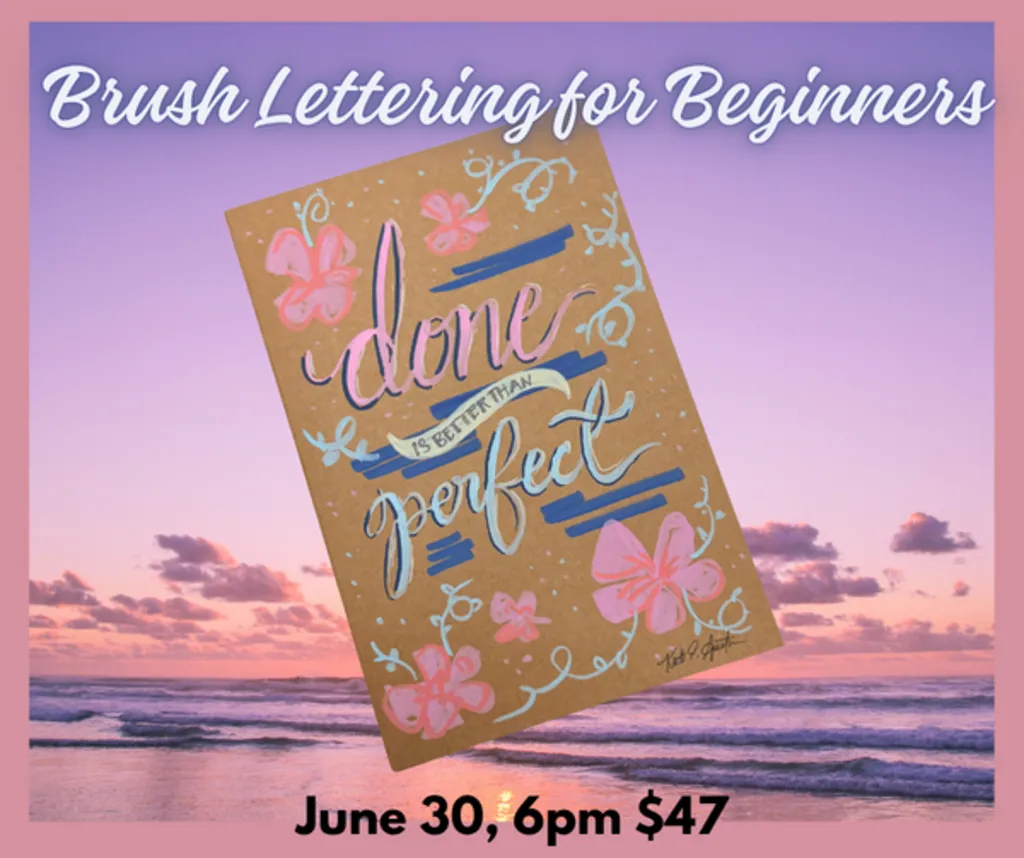 ✍️ Brush Lettering for Beginners!