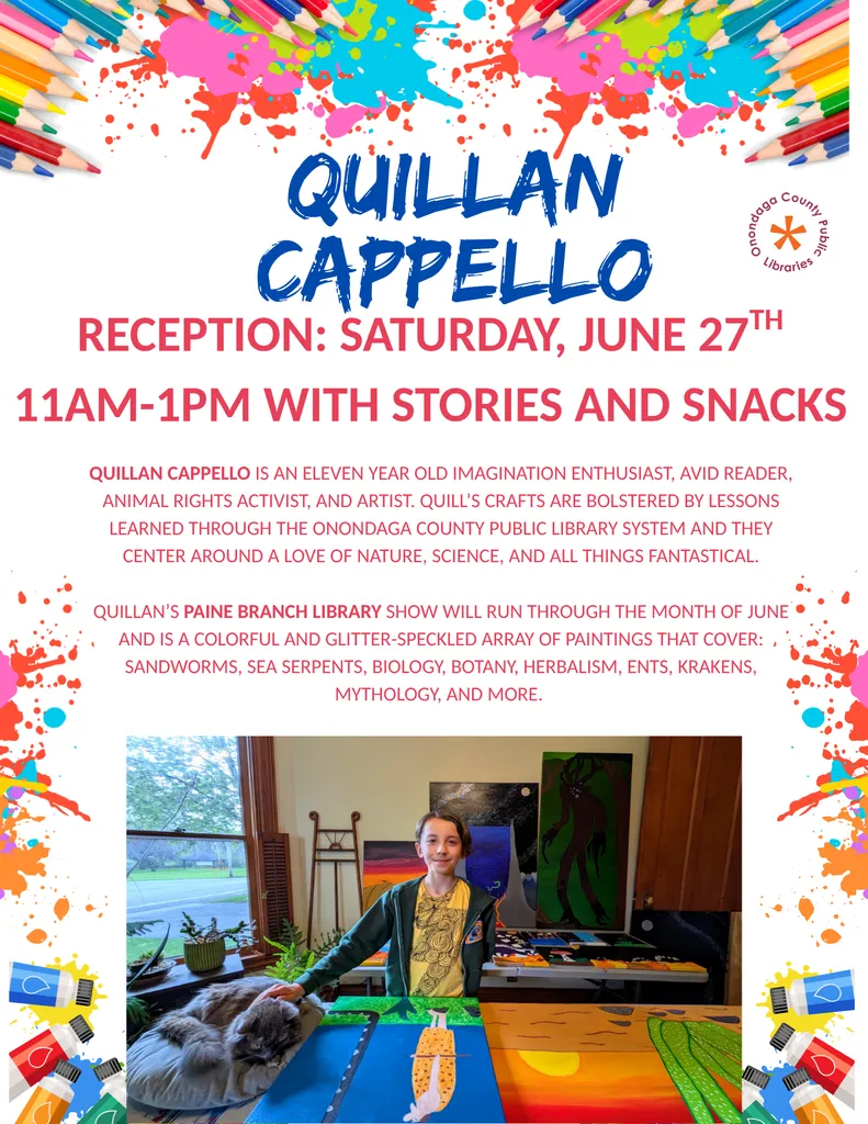 Quillan Cappello Art Exhibit @ Paine