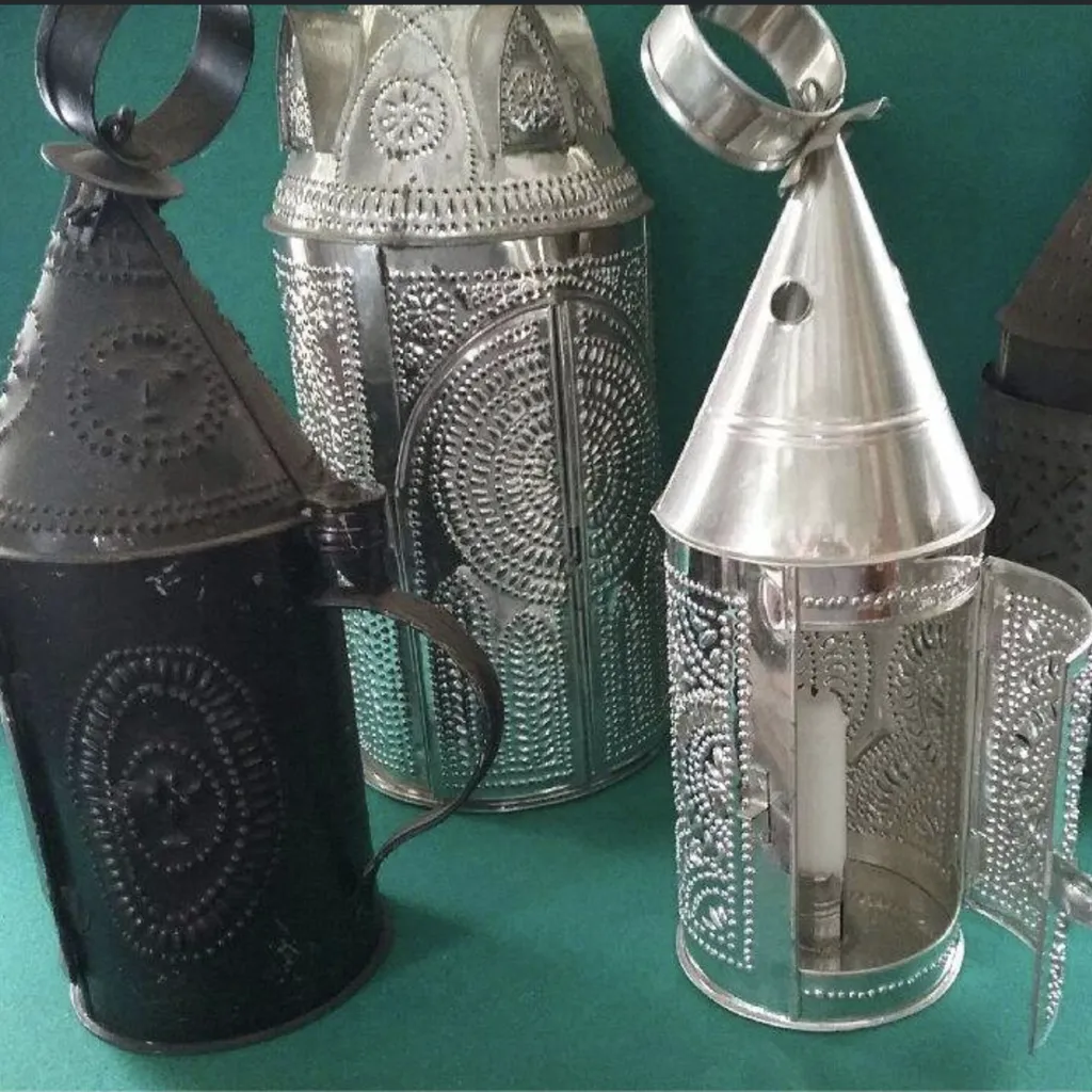 Punched Tin Lantern