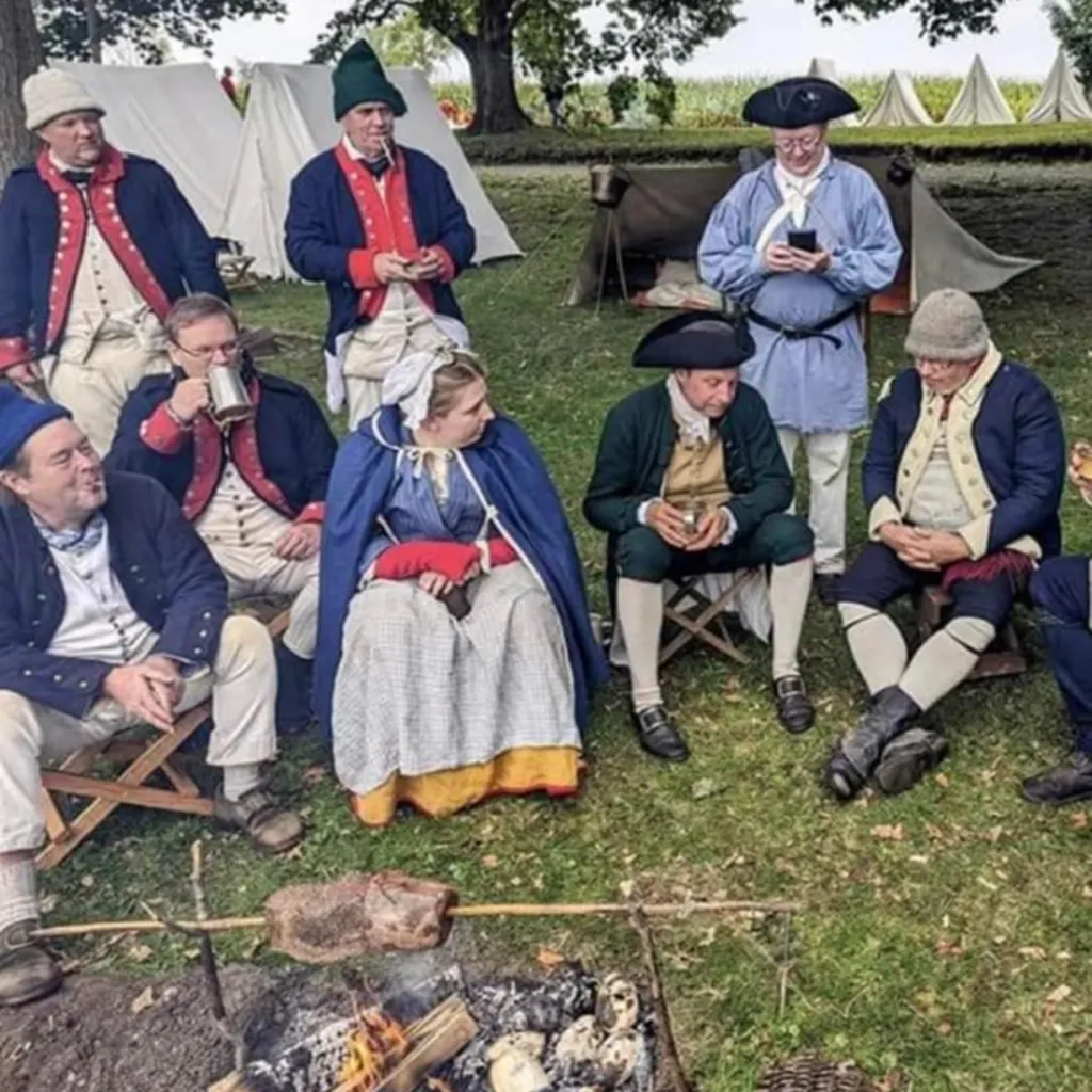 Revolutionary War Militia Muster Reenactment