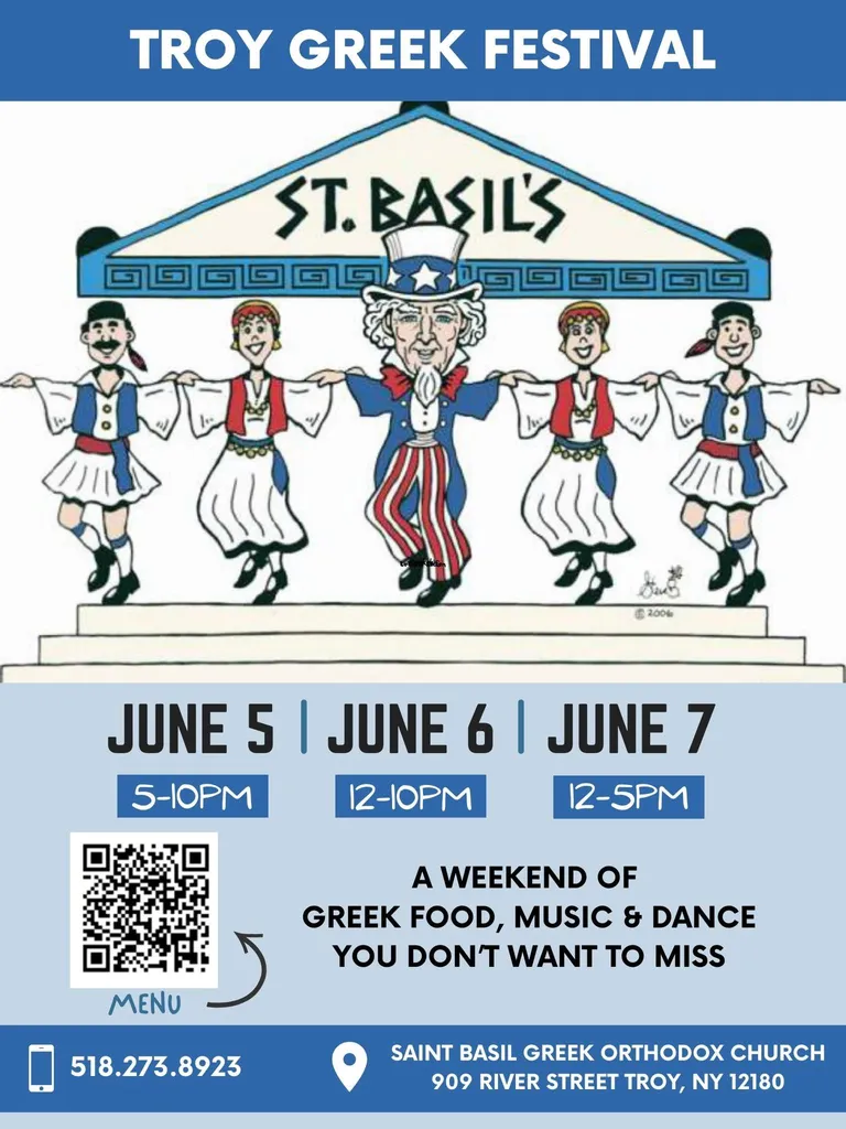 2026 St. Basil Troy Greek Festival