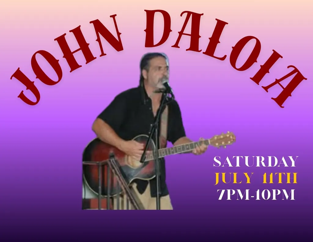 John Daloia LIVE at Seven Bistro Saturday July 11th 7-10pm