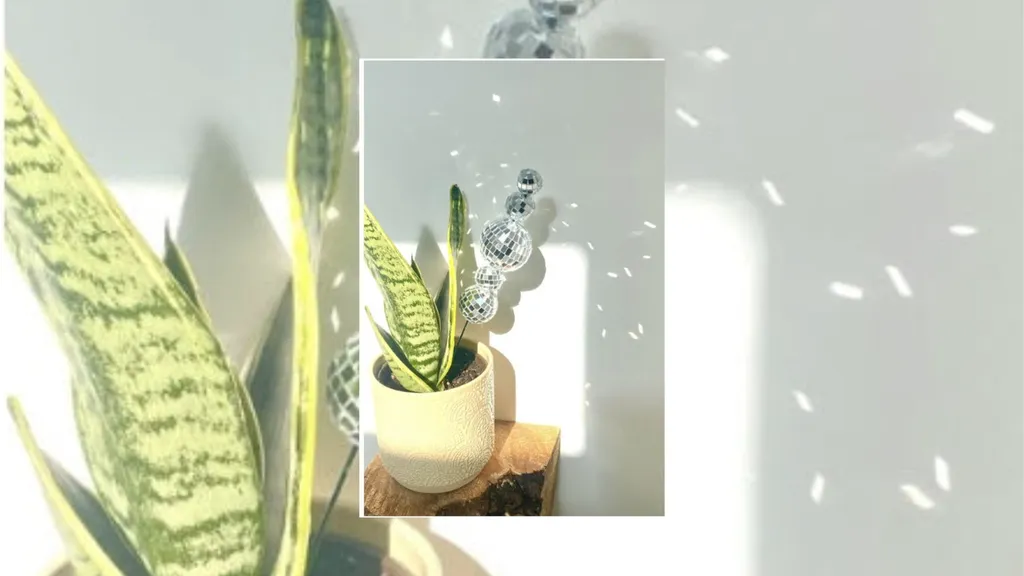 Disco Ball Plant Tower Workshop