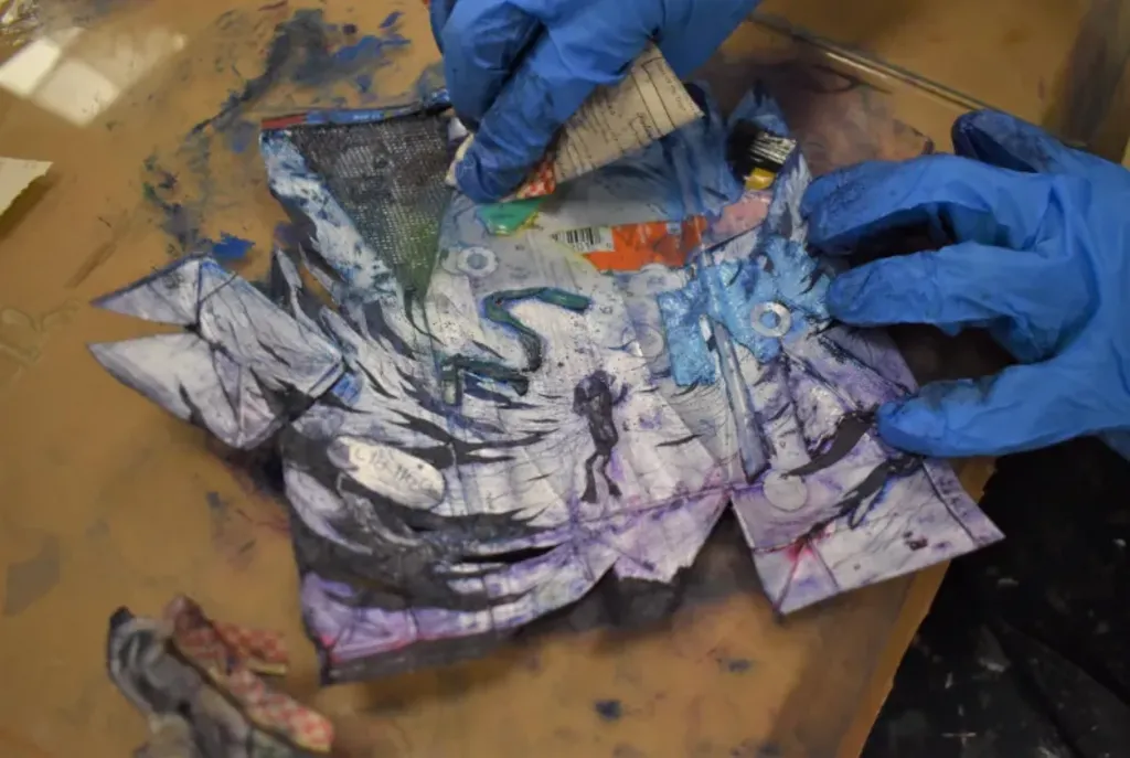 One Day Workshop - Tetra Pak Collagraphs with Maxine Leu (NPS)