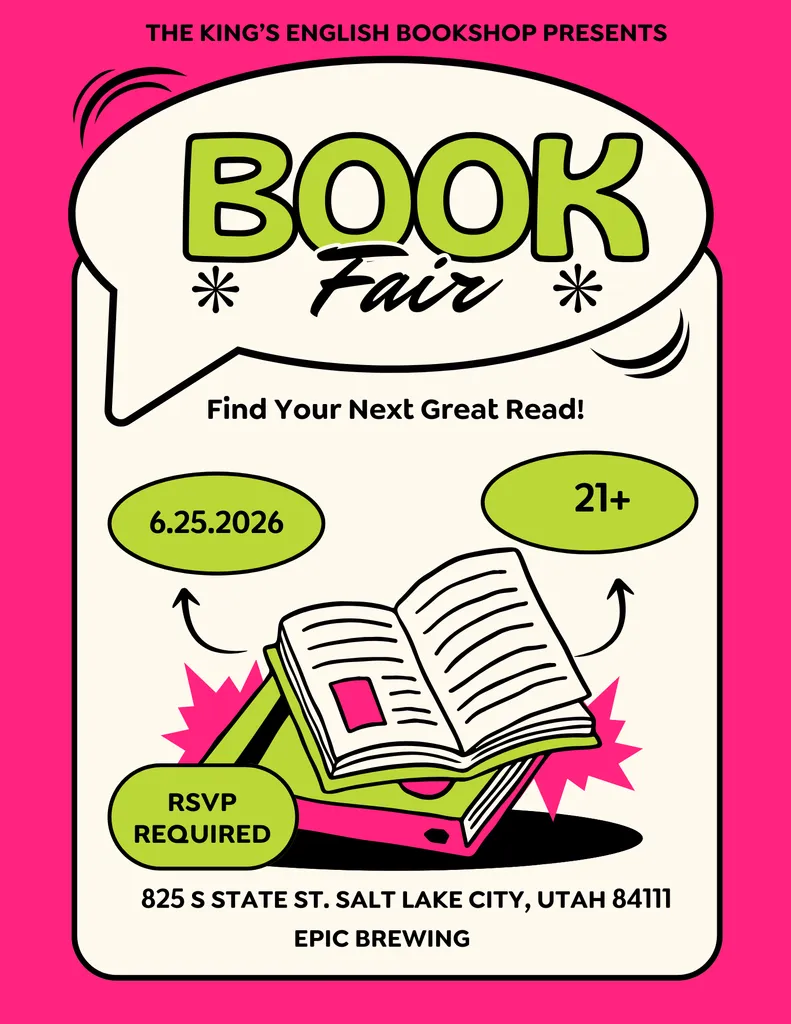 Adult Book Fair at Epic Brewing