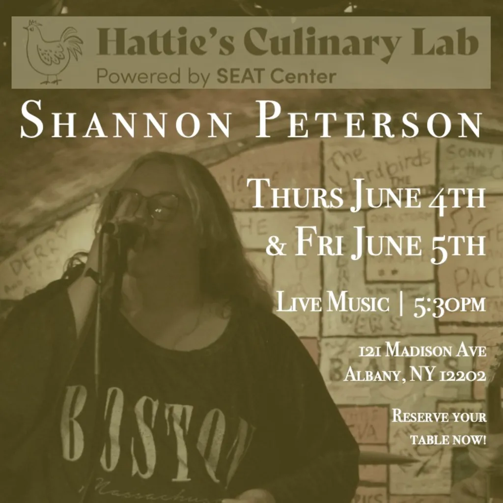 Shannon Peterson: Live Music @ Hattie's Culinary Lab