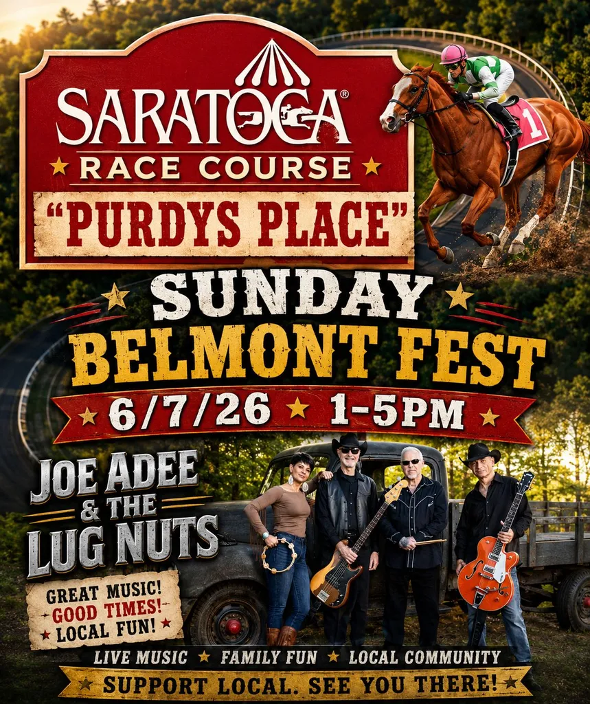 Joe Adee & The Lug Nuts LIVE @ "Purdy's Place" Saratoga Race Course