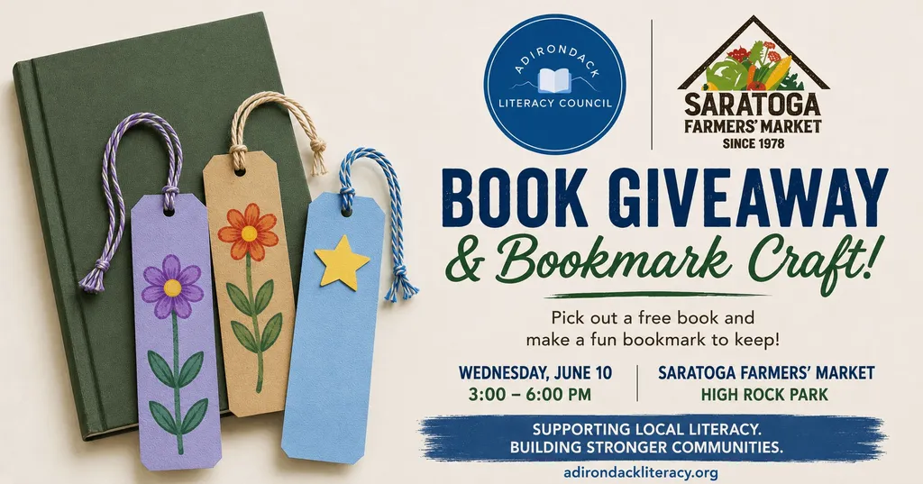 Book Giveaway & Bookmark Craft