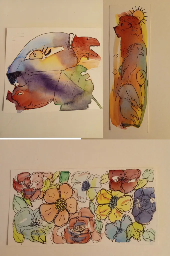 Reverse Watercolor Art Class In-Person