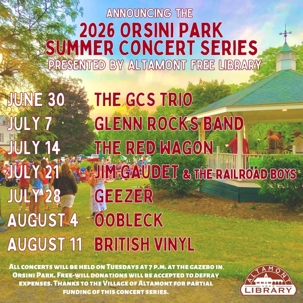 Orsini Park Summer Concert Series: The GCS Trio