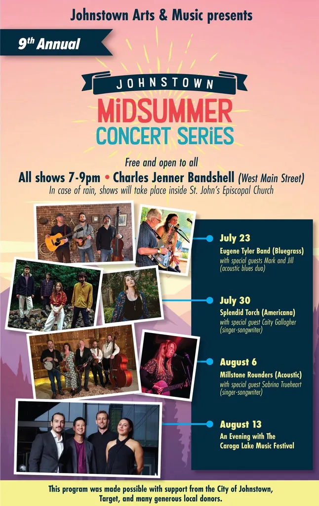 Johnstown Midsummer Concert Series: Eugene Tyler Band