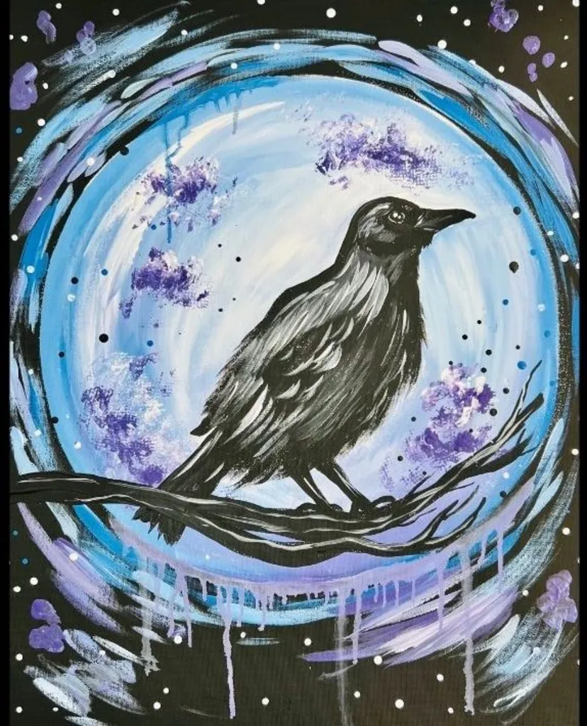 Witchy Wednesday! Mystical Raven!