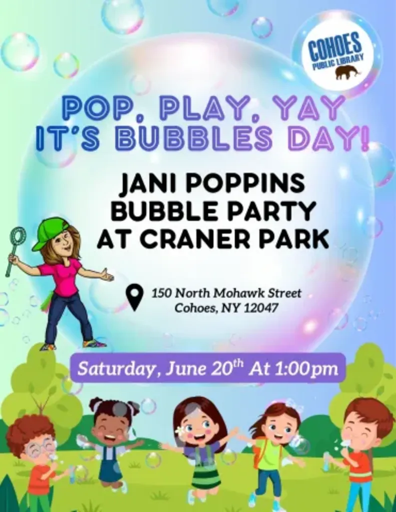 Jani Poppins Bubble Party @ Craner Park