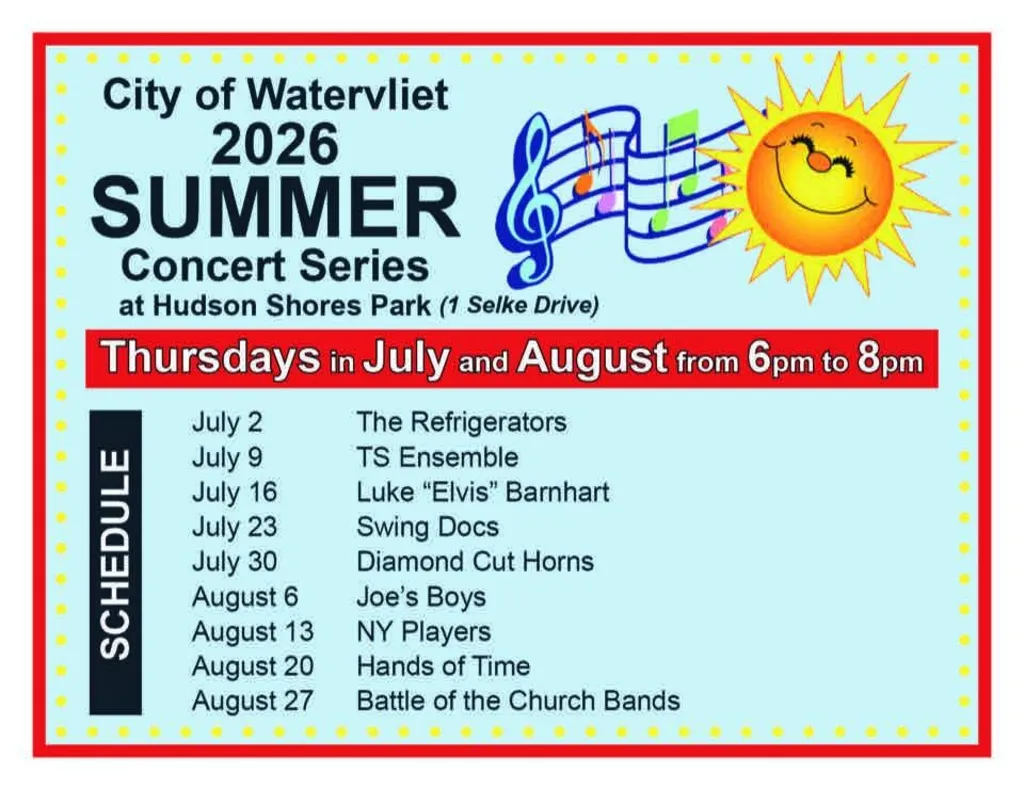 Watervliet Summer Concert Series: Battle of the Church Bands