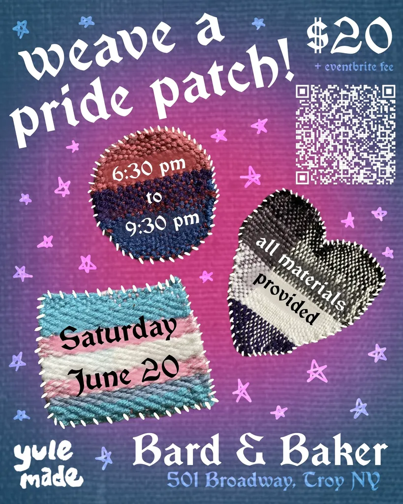 Pride Patch Workshop w/Yule Made