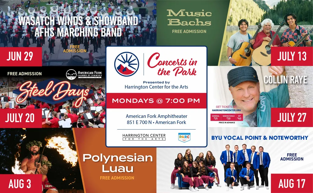 American Fork Concerts in the Park: Polynesian Luau
