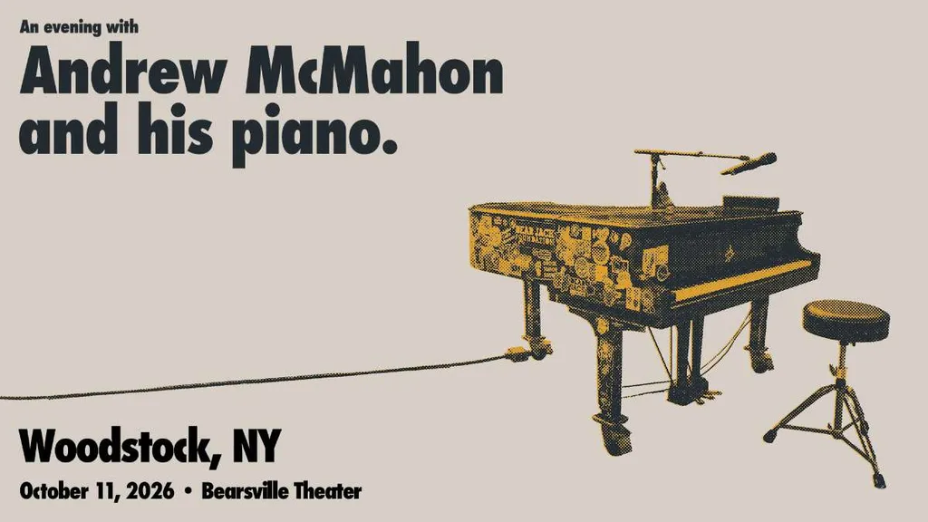 An evening with Andrew McMahon and his piano