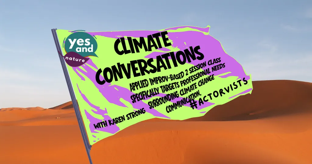 Climate Conversations Part 2 — The Mopco Improv Theatre