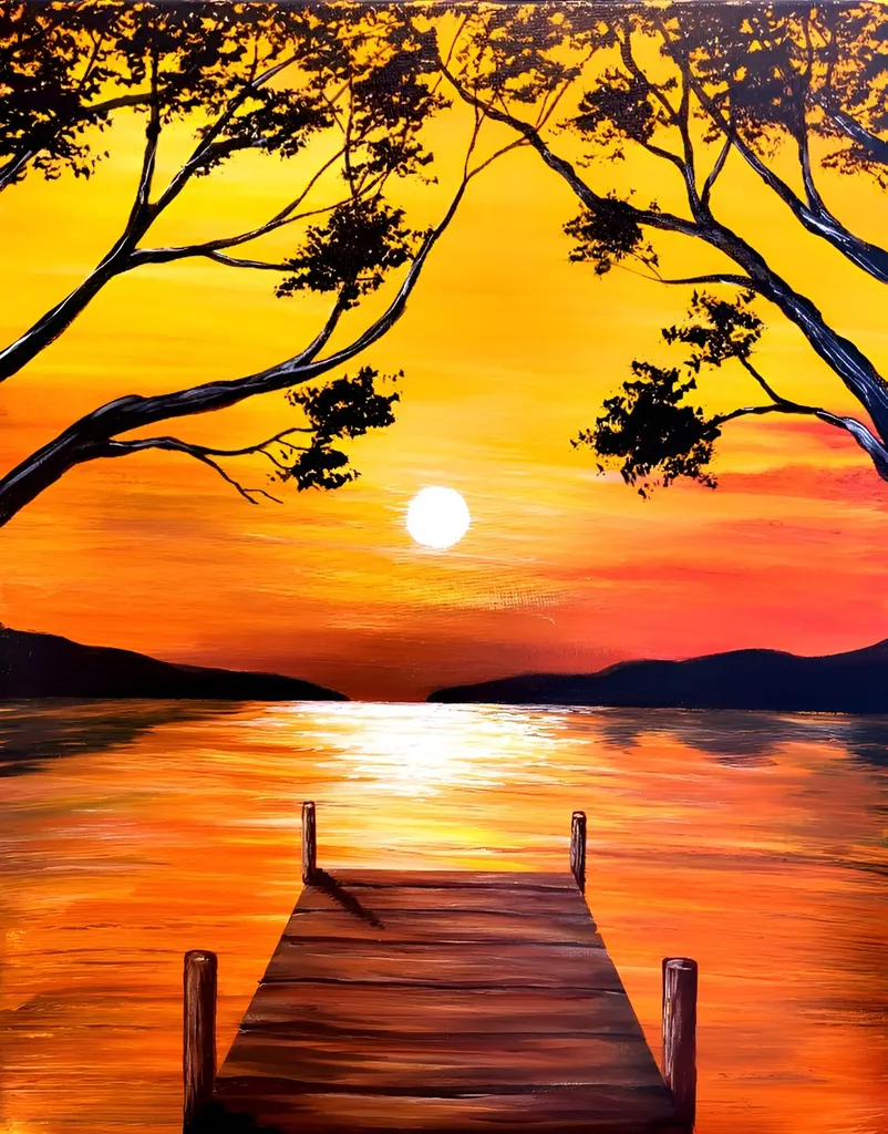 Paint Nite: Melting Forest