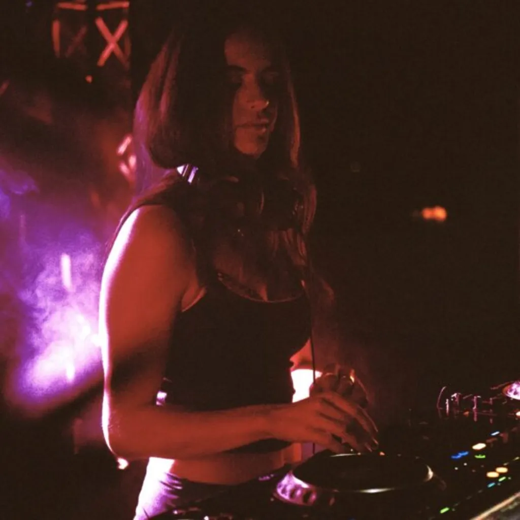 Femme Fatale on Sky Rooftop