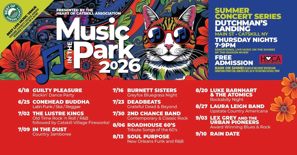 Catskill's Music in the Park: 2nd Chance Band